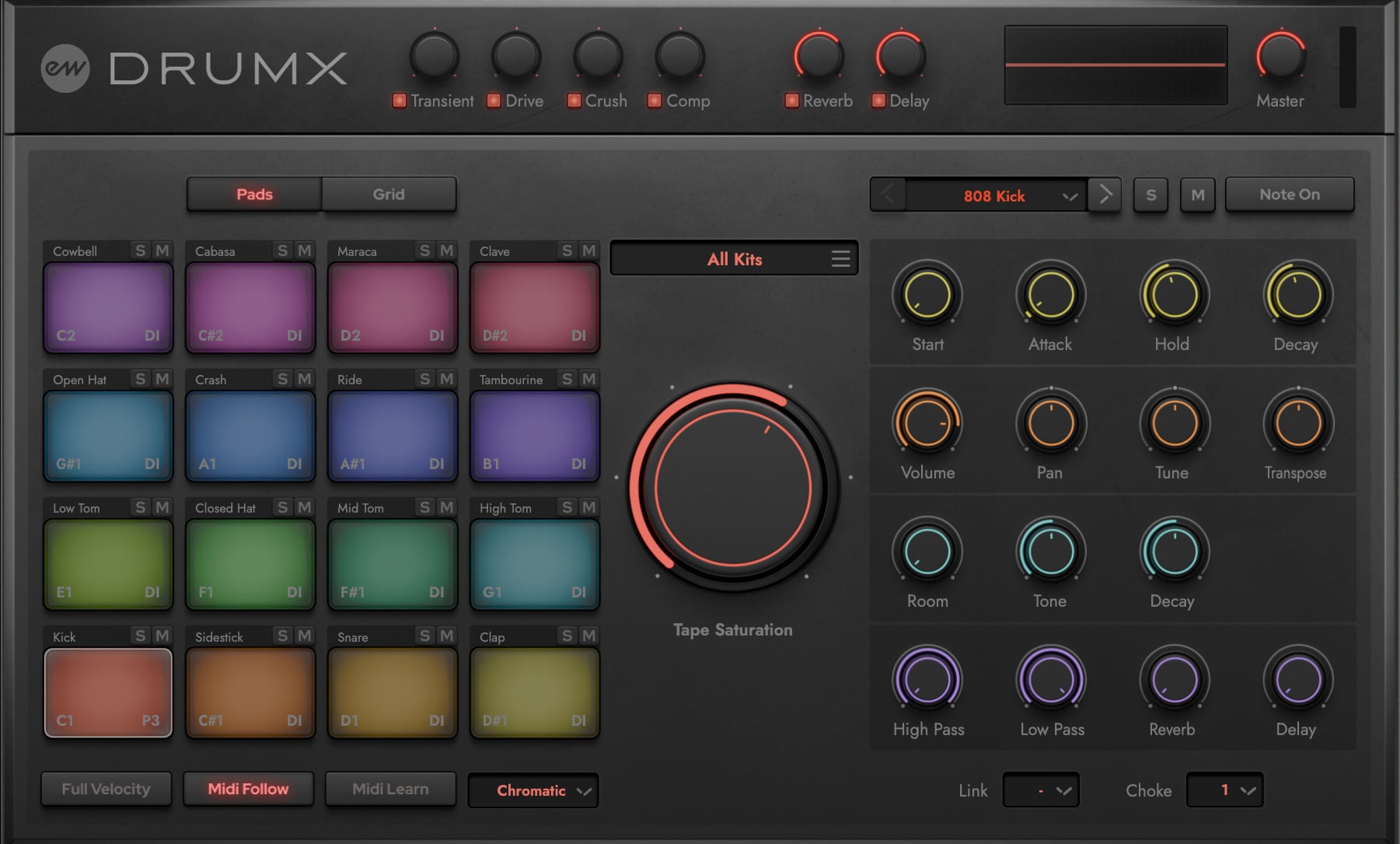 Crafting the Drum Sound