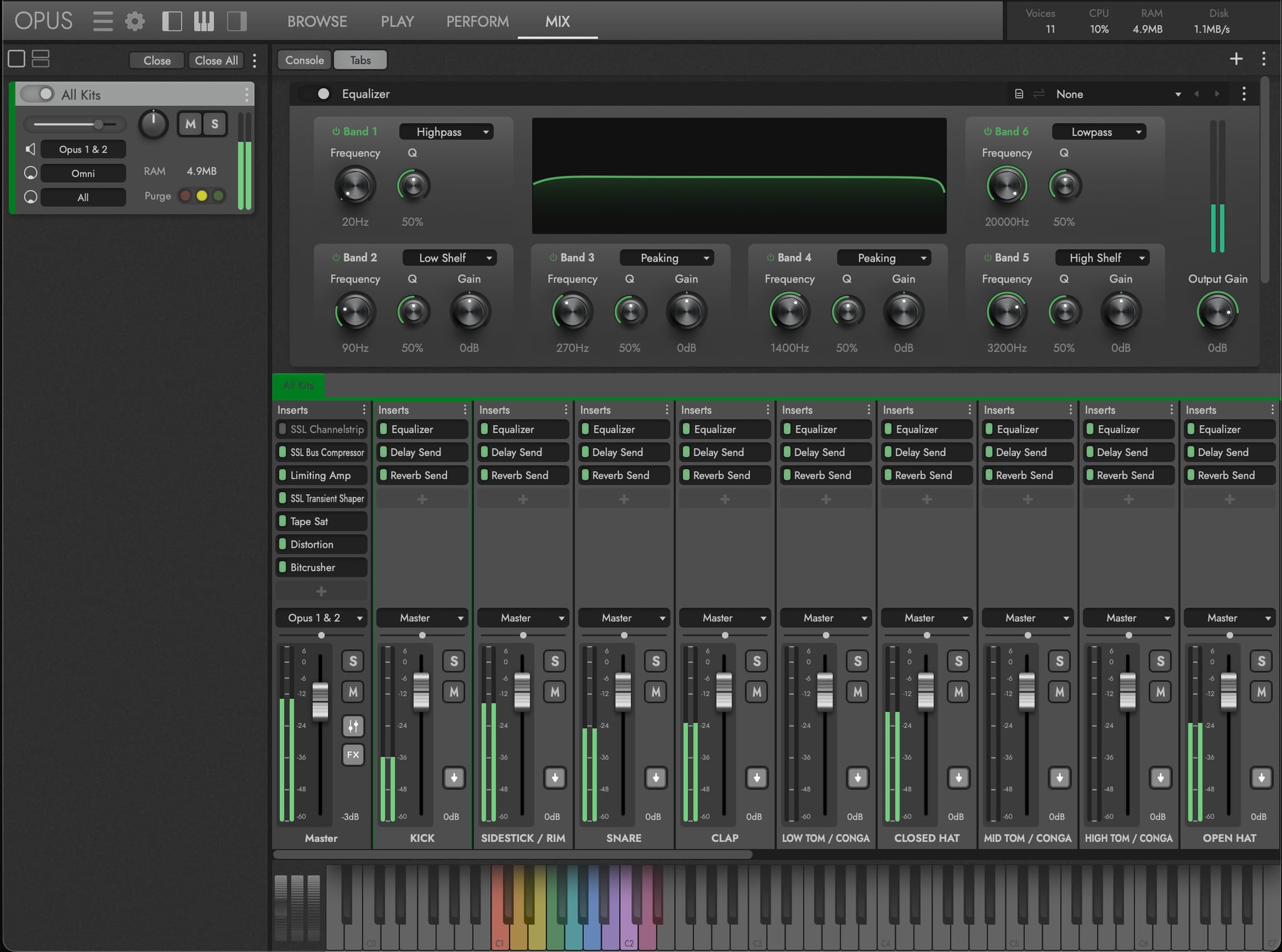 Mixing & Effects