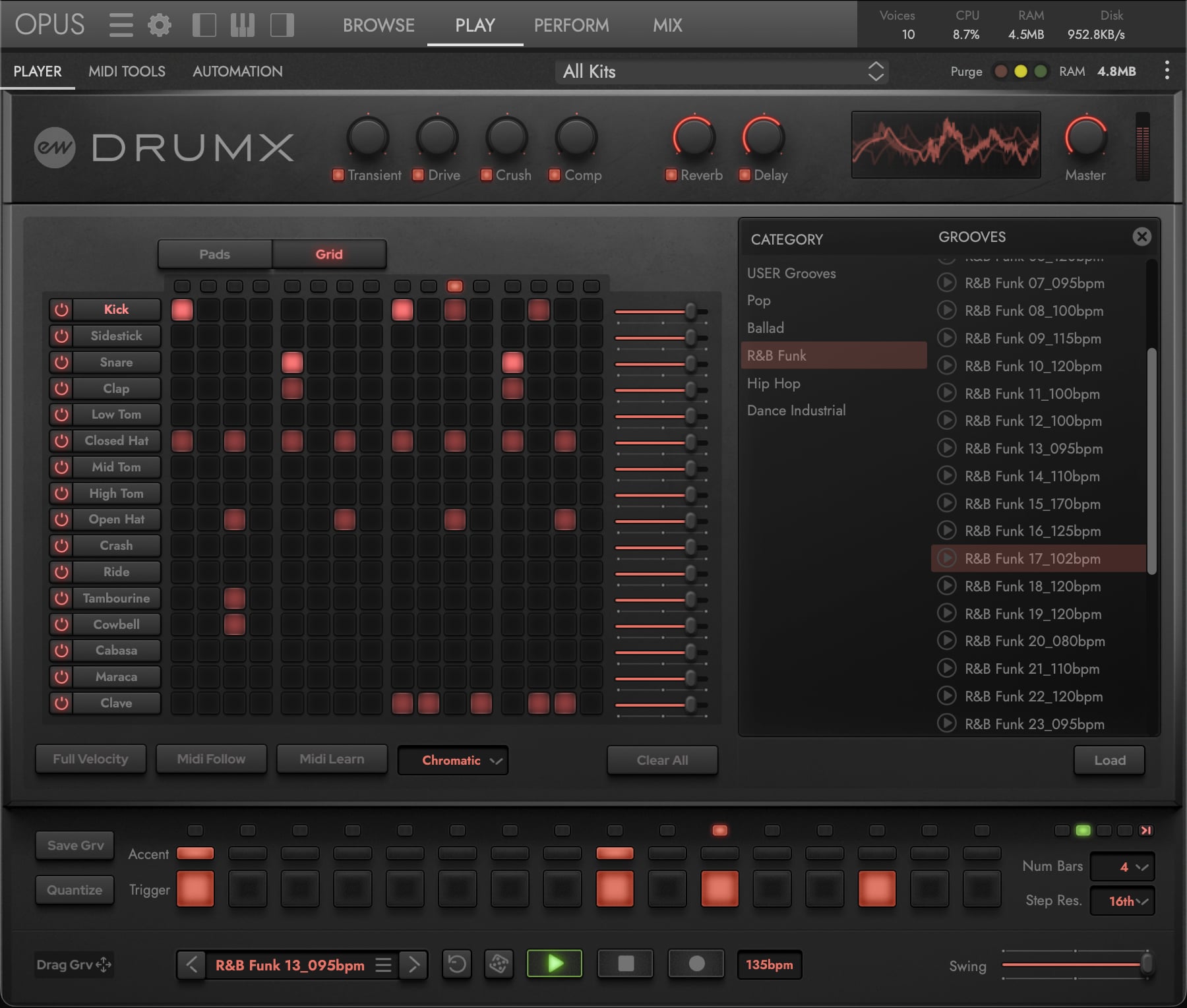 Groove Browser