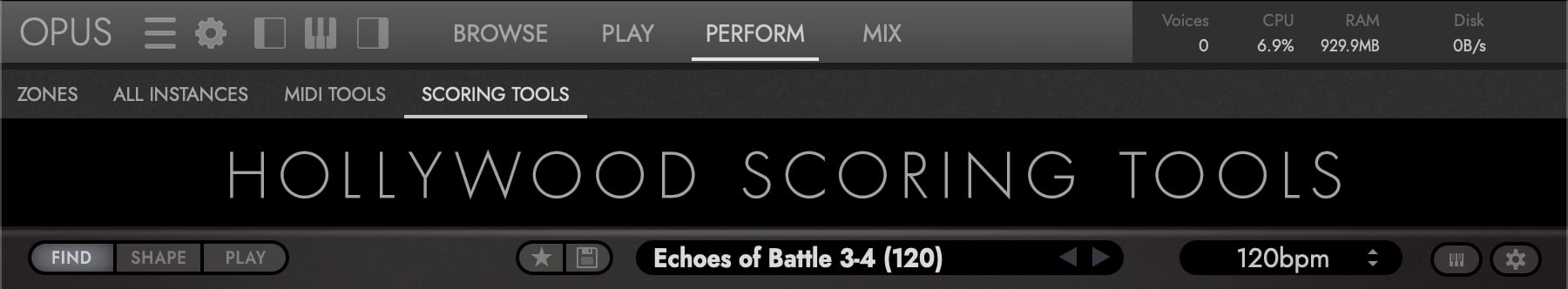 The Controls Bar