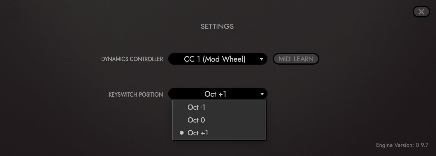 Keyswitch Position in Settings